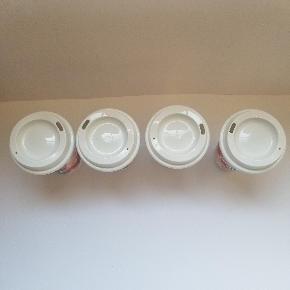 Starbucks Valentine 2020 Reusable Cups Set of 4 - Picture 4 of 5